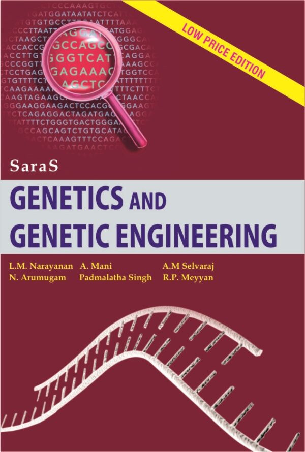 Genetics And Genetic Engineering – Saras Publication – Books For NEET ...